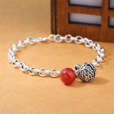 Thai Silver Tibetan BLISS Bell Bracelet